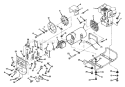 Part Location Diagram of 70726 Generac Stator Asm-e5000
